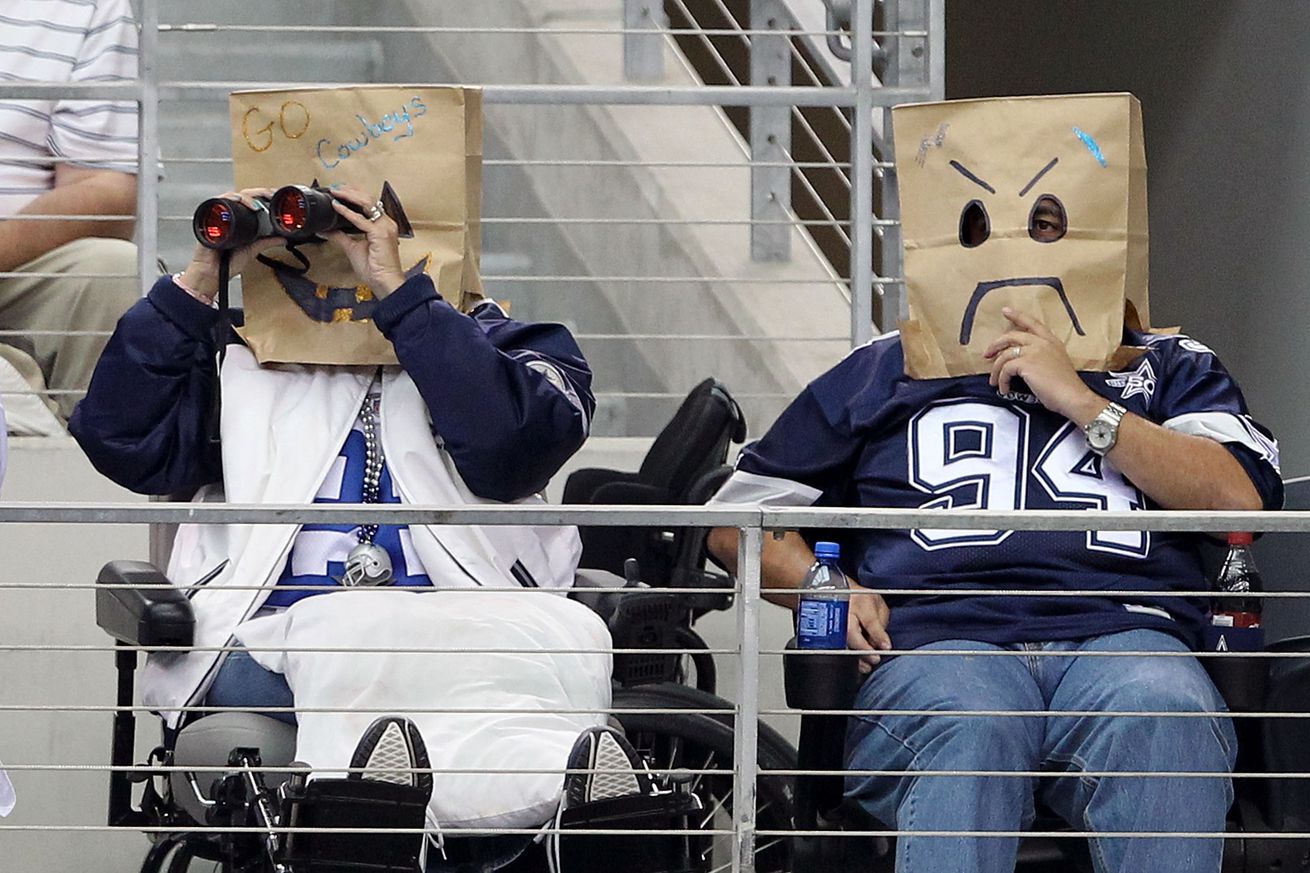 Cowboys fans have no confidence in the franchise, don’t think they will win Week 3