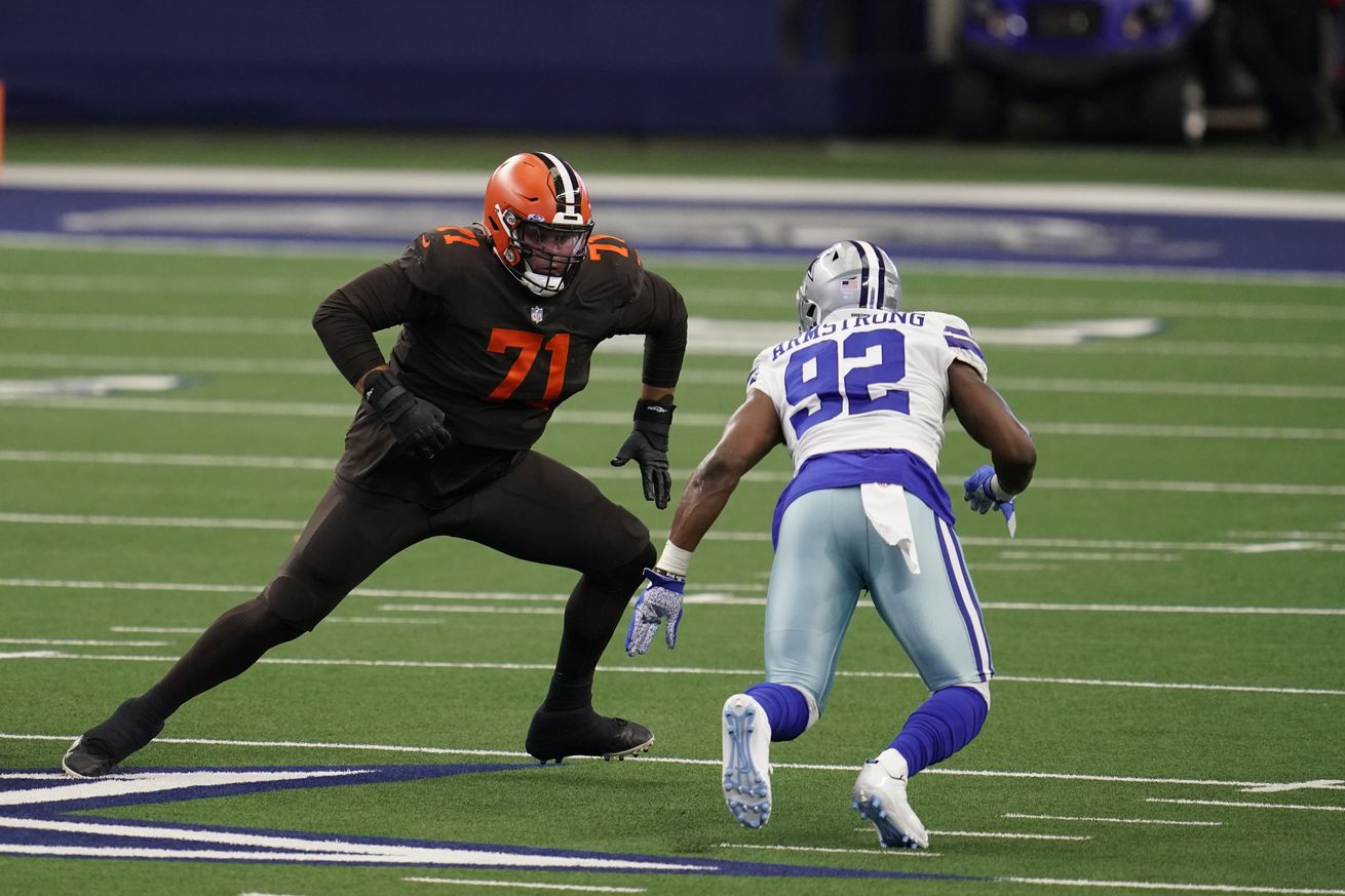 Offensive line injuries could play a role in Cowboys vs Browns outcome