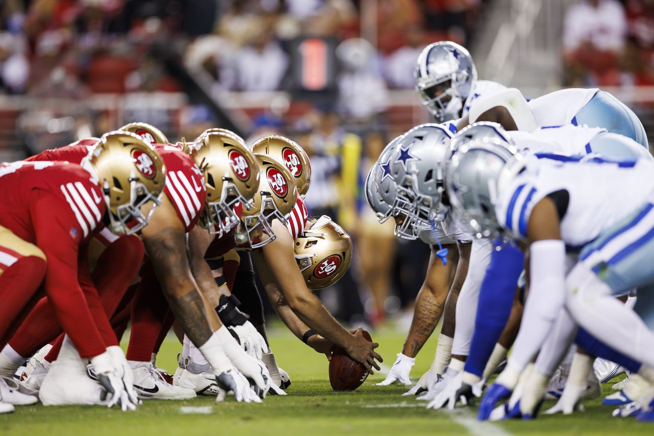 San Francisco 49ers up big on Dallas Cowboys after huge third quarter