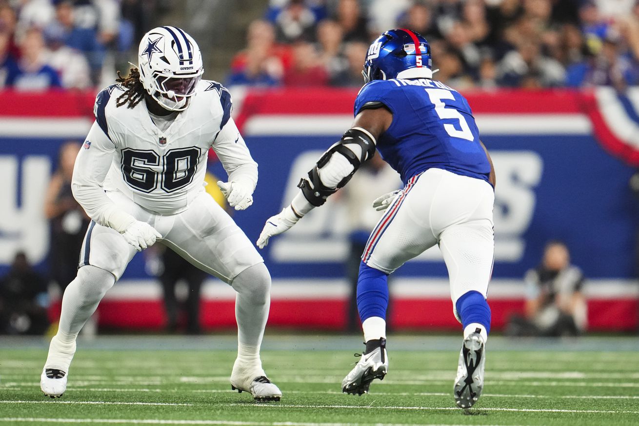 Cowboys’ OT Tyler Guyton is having his struggles to open his Dallas career