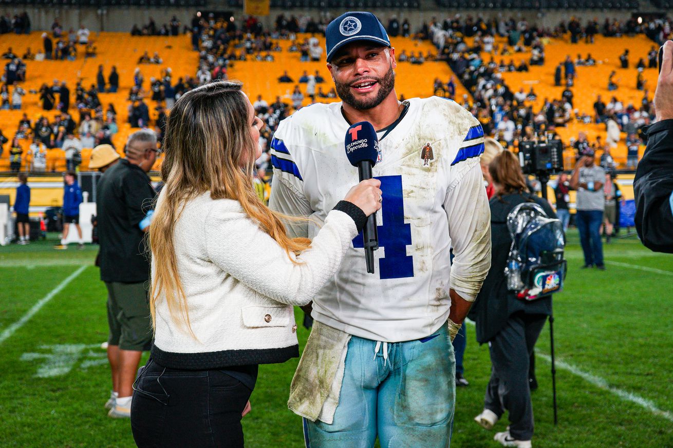 Historical notes from Dallas Cowboys win on Sunday night against Pittsburgh Steelers