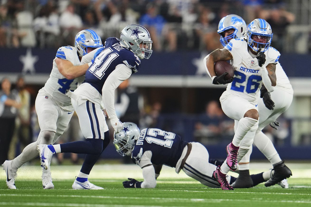 Grades for Cowboys position groups in Week 6 loss to Lions