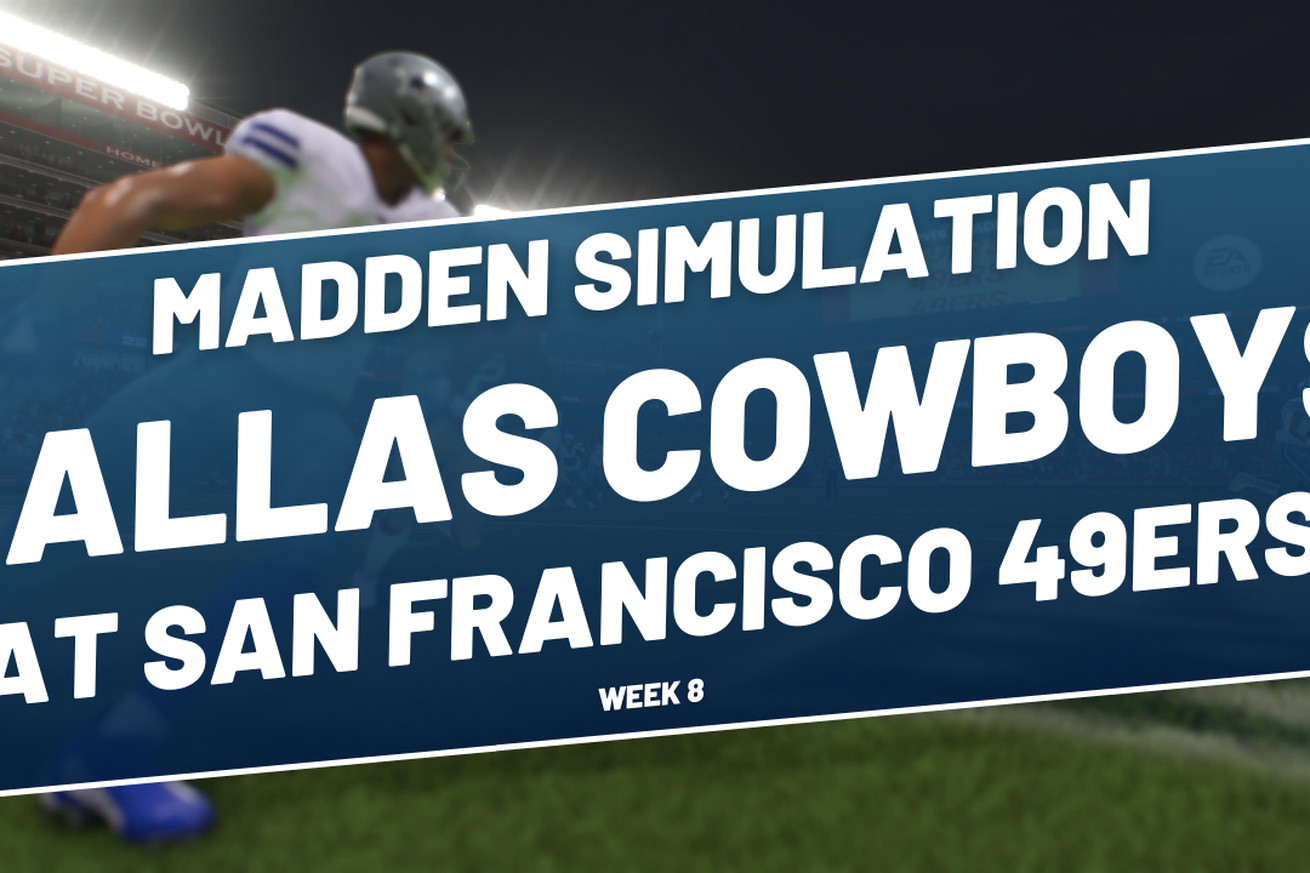 Cowboys predicted to beat 49ers in Week 8 Madden simulation