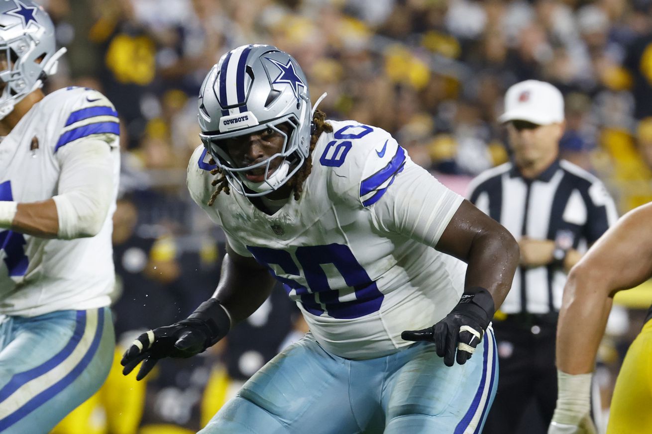 Cowboys injuries: Rookie left tackle Tyler Guyton reveals he has high ankle sprain