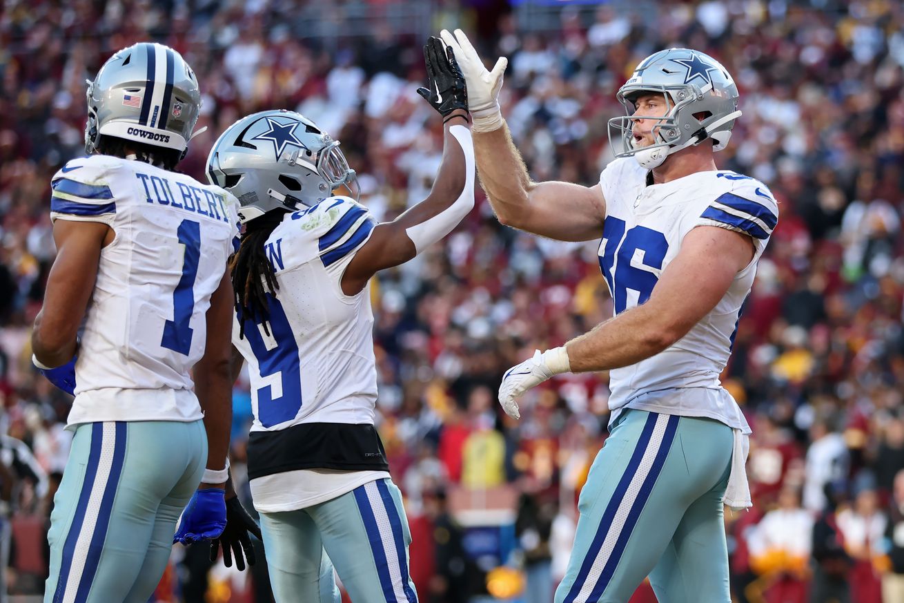 Cowboys break their losing streak with a wild finish over Commanders