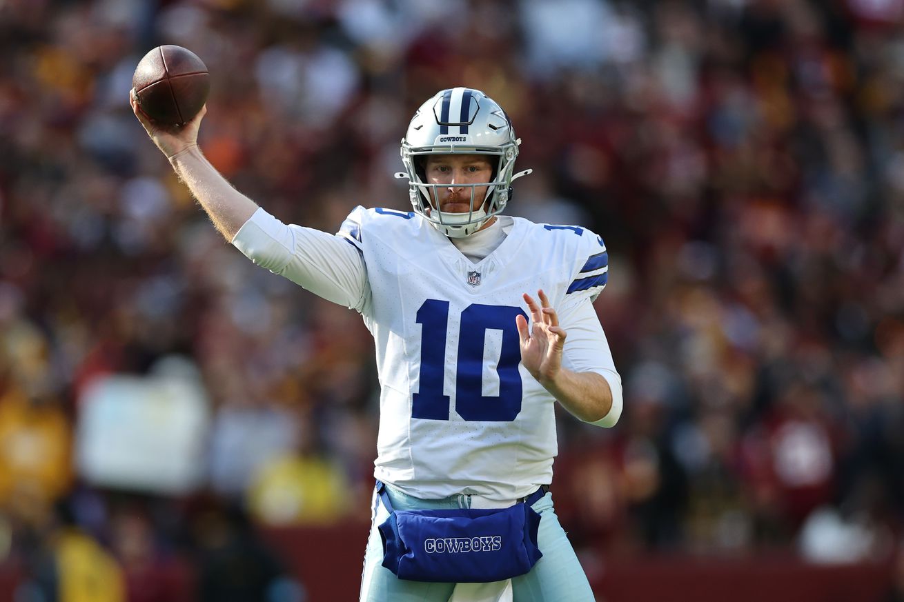 Cowboys vs Commanders: Cooper Rush’s career day helped offense get back on track