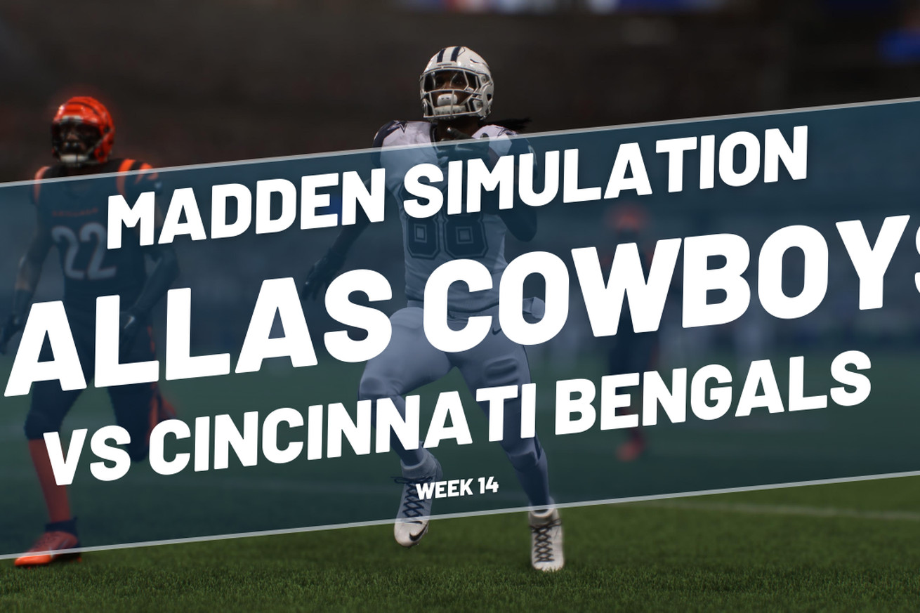 Cowboys lose heartbreaker to Bengals in Week 14 Madden simulation