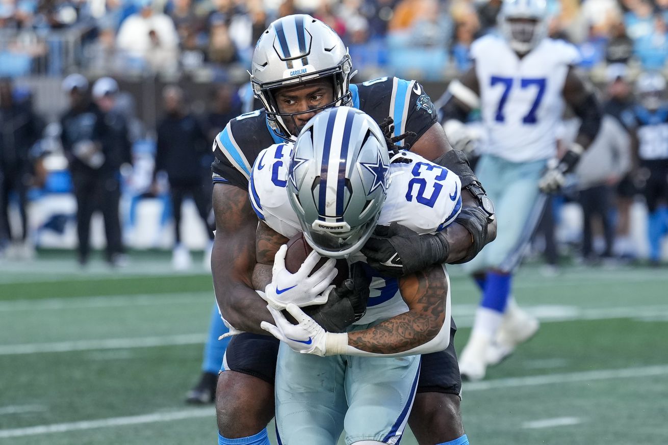 Cowboys open as underdogs to the Panthers for Week 15