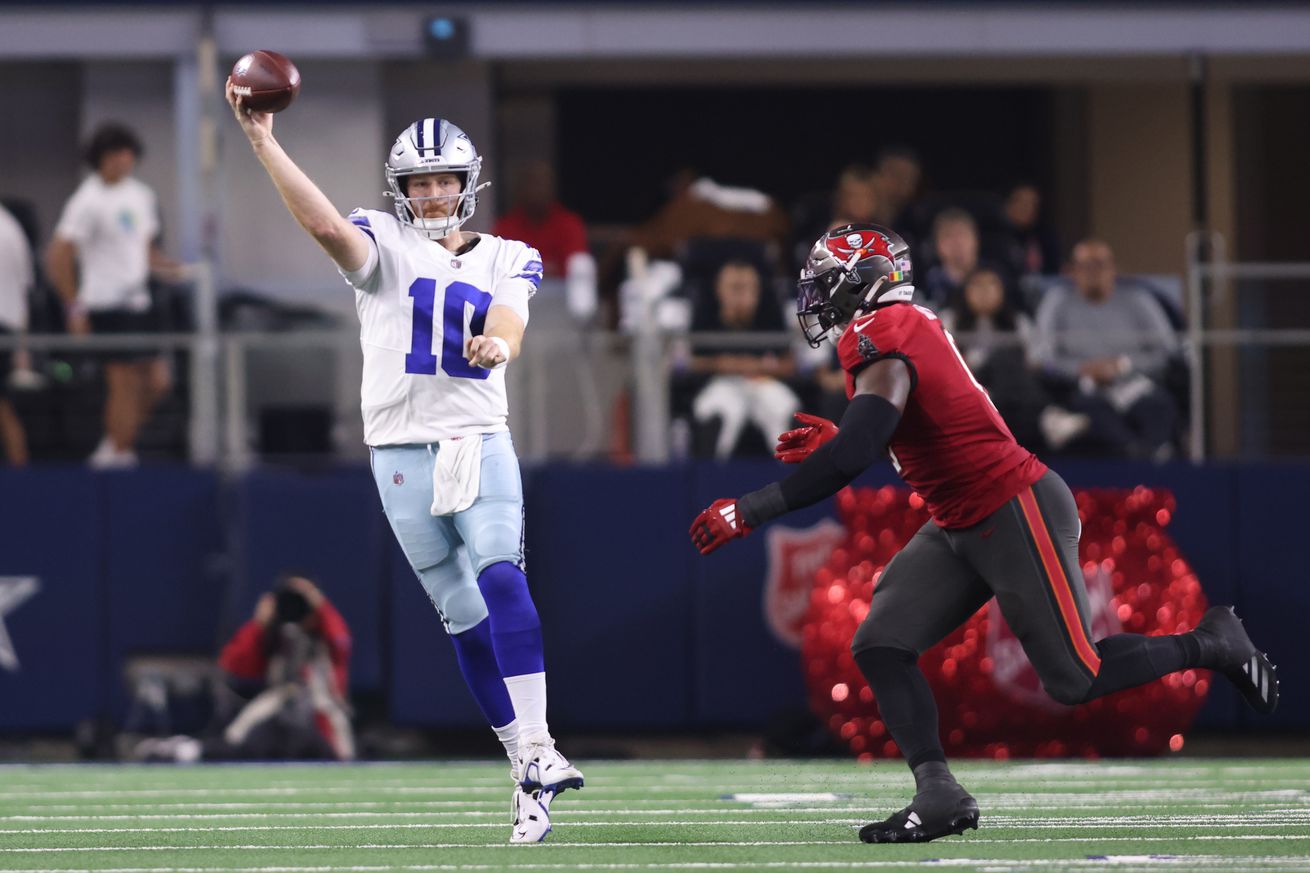 Cowboys news: Dallas upsets Tampa Bay 26-24 behind Cooper Rush’s big night