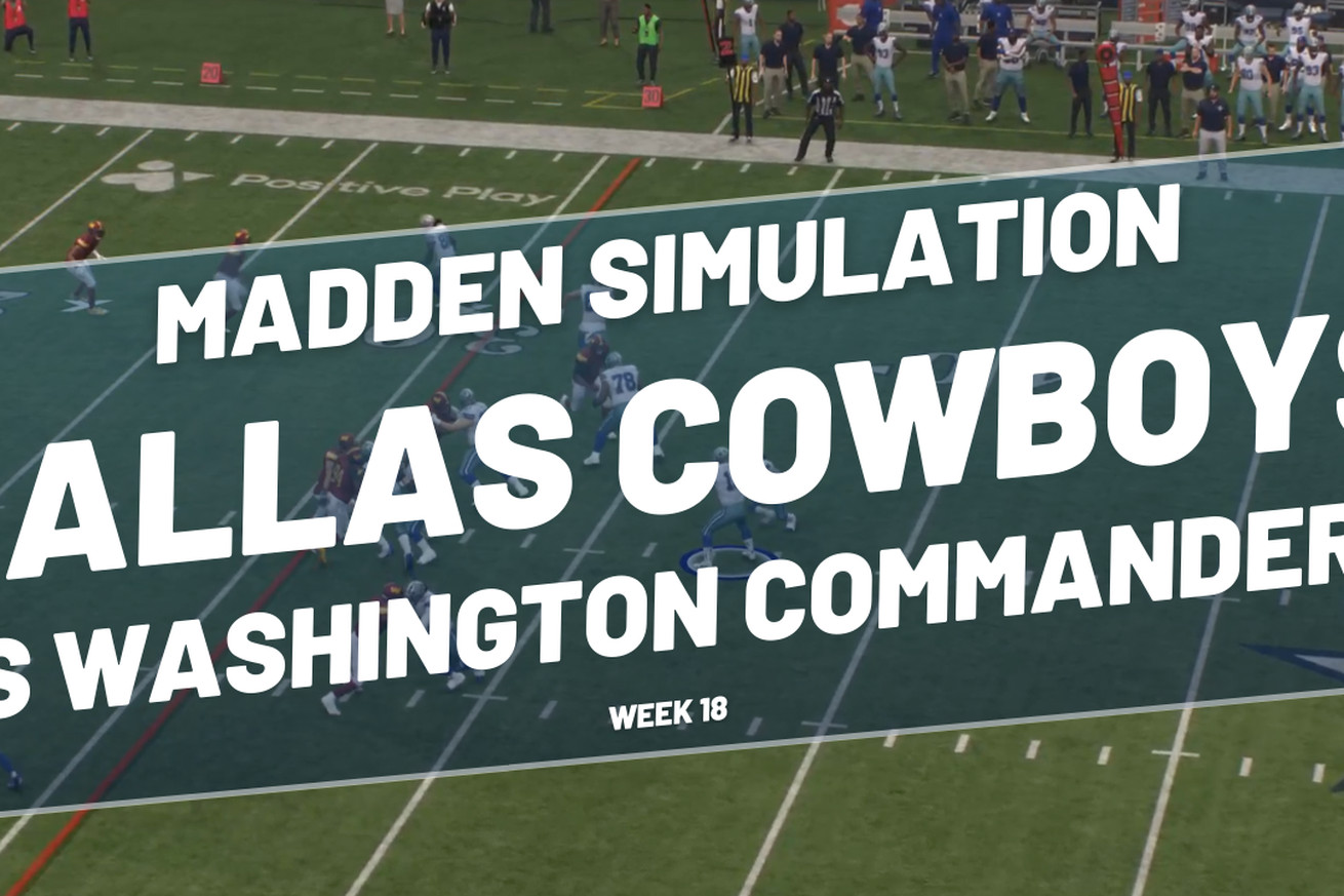 Cowboys Madden simulation predicts last-second win in final game of season