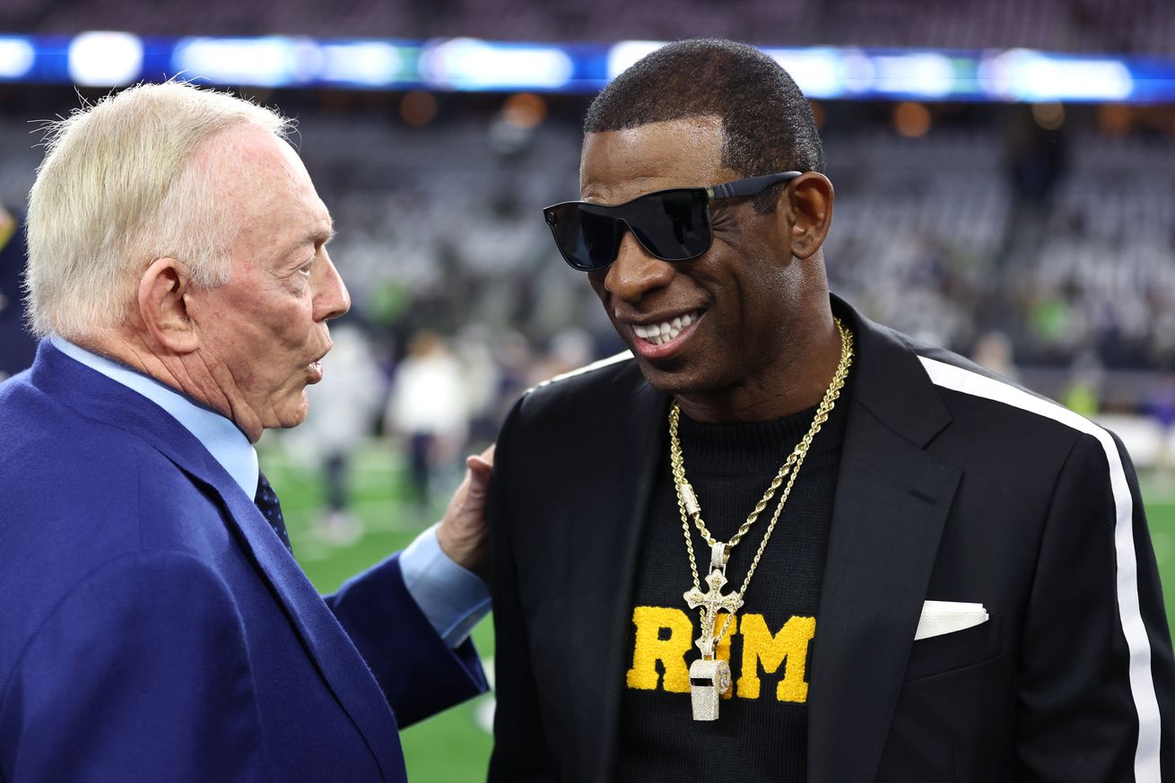 REPORT: Cowboys have spoken with Deion Sanders about head coach position