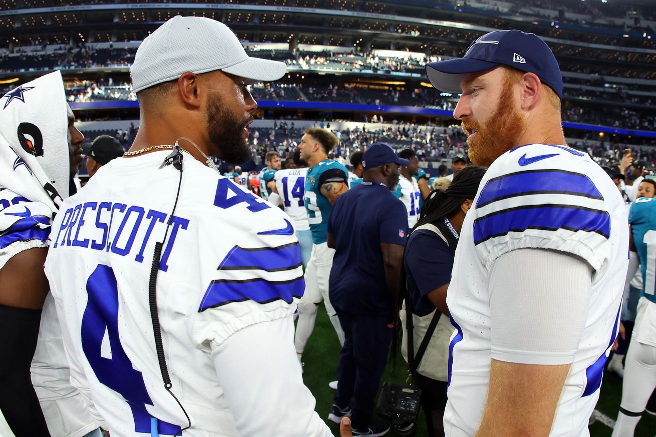 Cowboys can’t be cavalier about replacing backup QB Cooper Rush