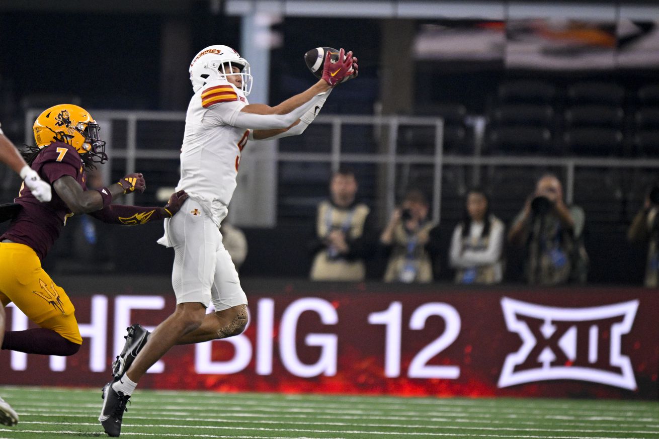 Cowboys could find their CeeDee Lamb complement in round two in Iowa State WR Jayden Higgins