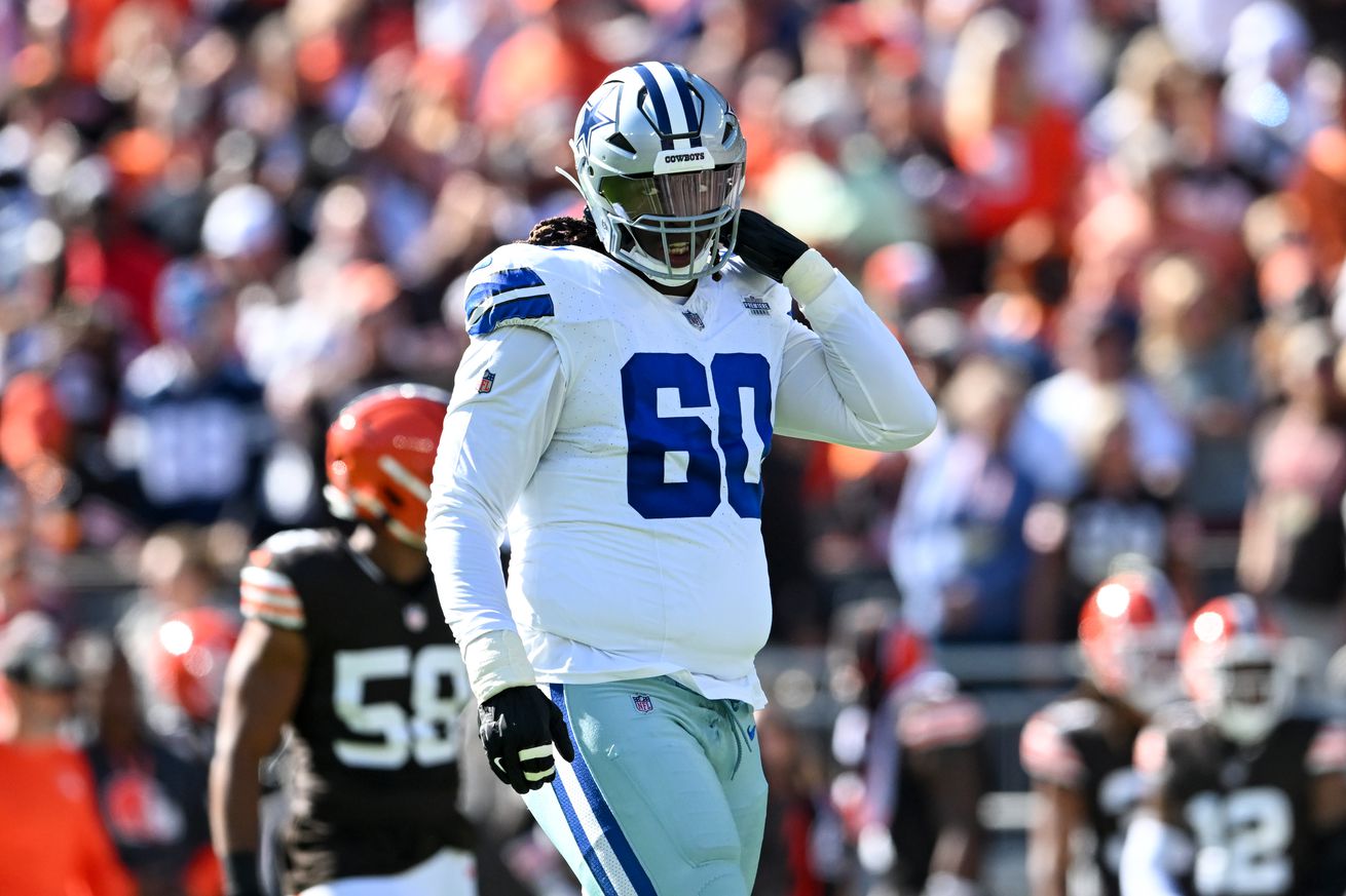 Cowboys great Tyron Smith helping Tyler Guyton prepare for a better season Cowboys great Tyron Smith helping Tyler Guyton prepare for a better season
