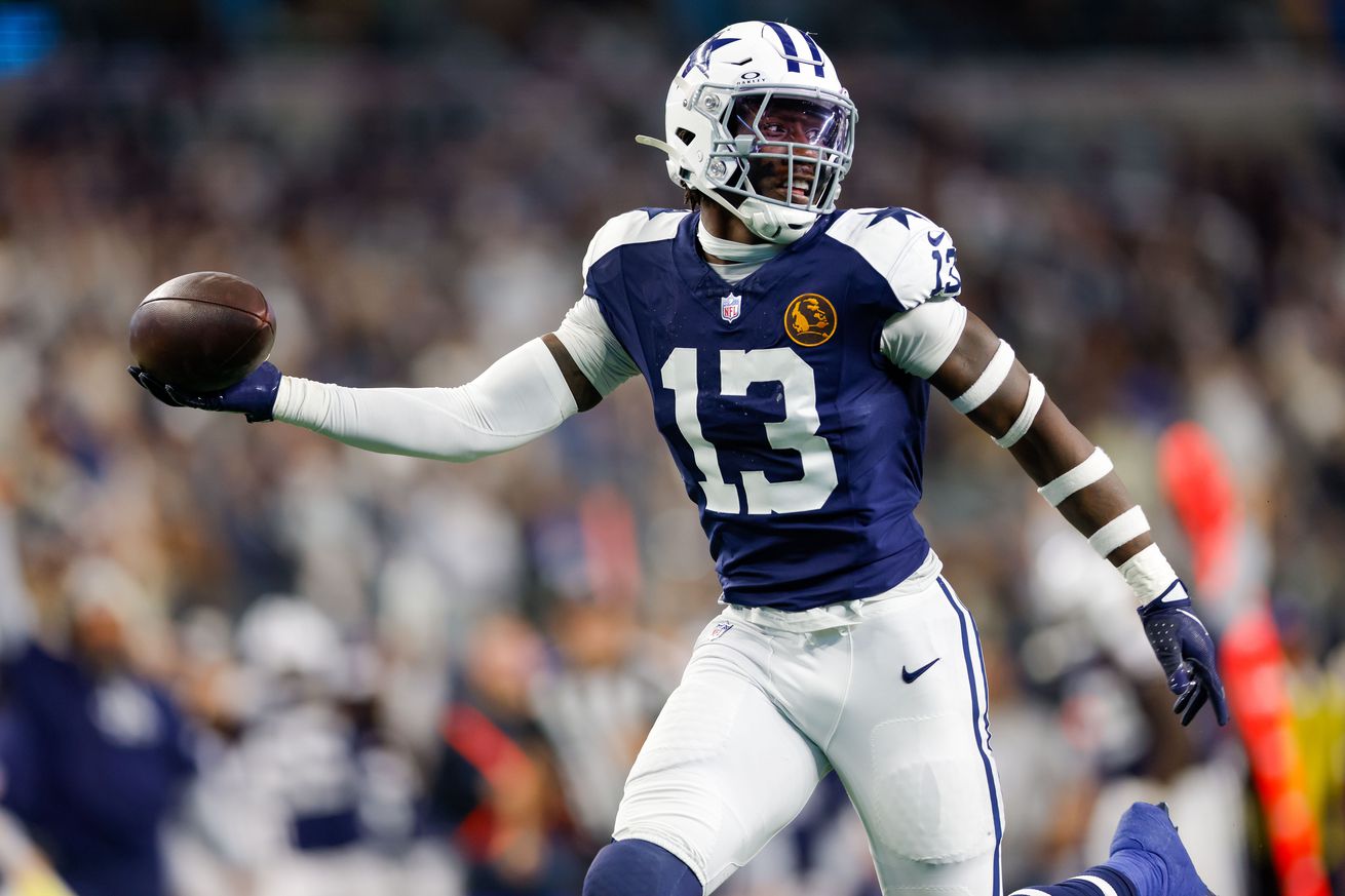 Dallas Cowboys training camp video shows DeMarvion Ovesrhown running at high speed