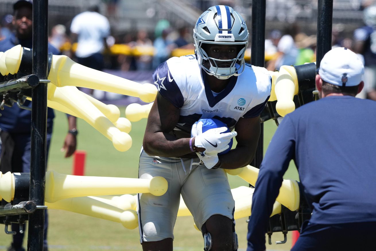 Cowboys training camp: John Stephens Jr. sees some action in practice Cowboys training camp: John Stephens Jr. sees some action in practice