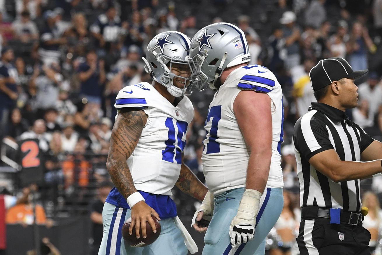 Cowboys training camp: Brock Hoffman hops in for Tyler Smith